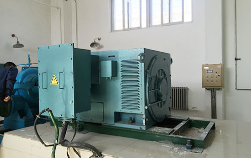 东宝某水电站工程主水泵使用我公司高压电机一年质保